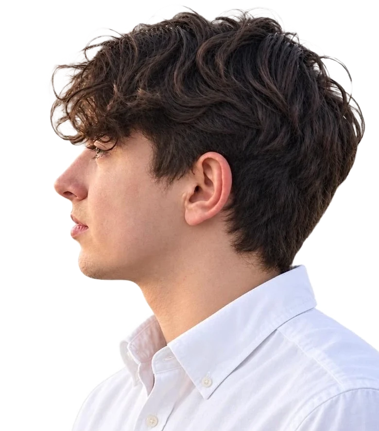 Max Zeitler, side profile